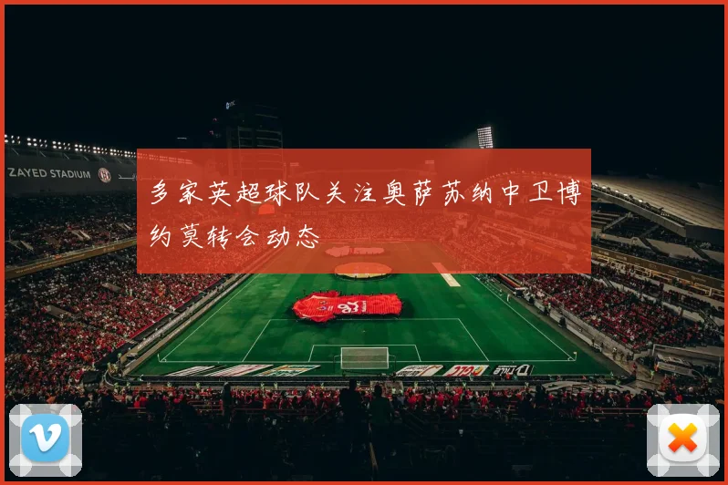 多家英超球队关注奥萨苏纳中卫博约莫转会动态